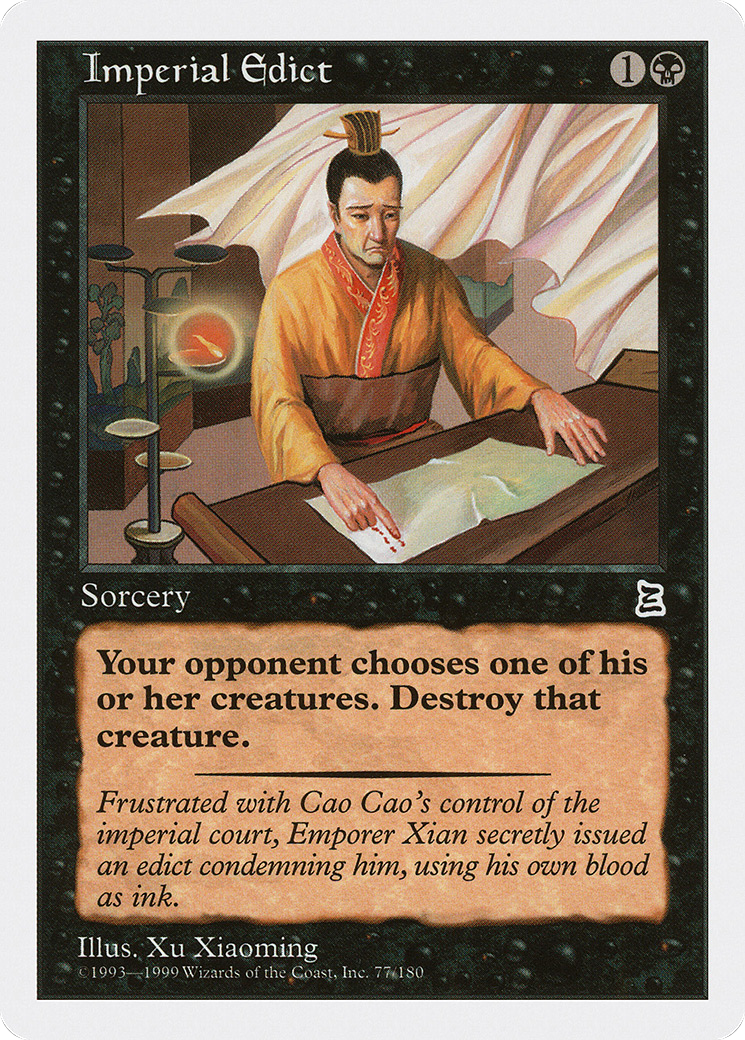 Imperial Edict (PTK-077)  - Portal Three Kingdoms
