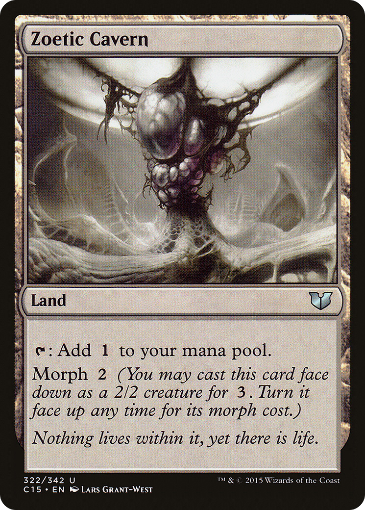 Zoetic Cavern (C15-322)  - Commander 2015