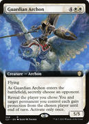 Guardian Archon (Extended Art) (C21-344)  - Commander 2021: (Extended Art)