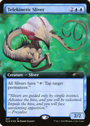 Telekinetic Sliver (Extended Art) (SLD-627)  Foil - Secret Lair Drop: (Extended Art)