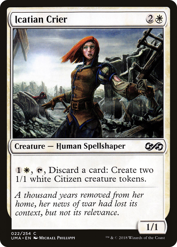 Icatian Crier (UMA-022)  - Ultimate Masters