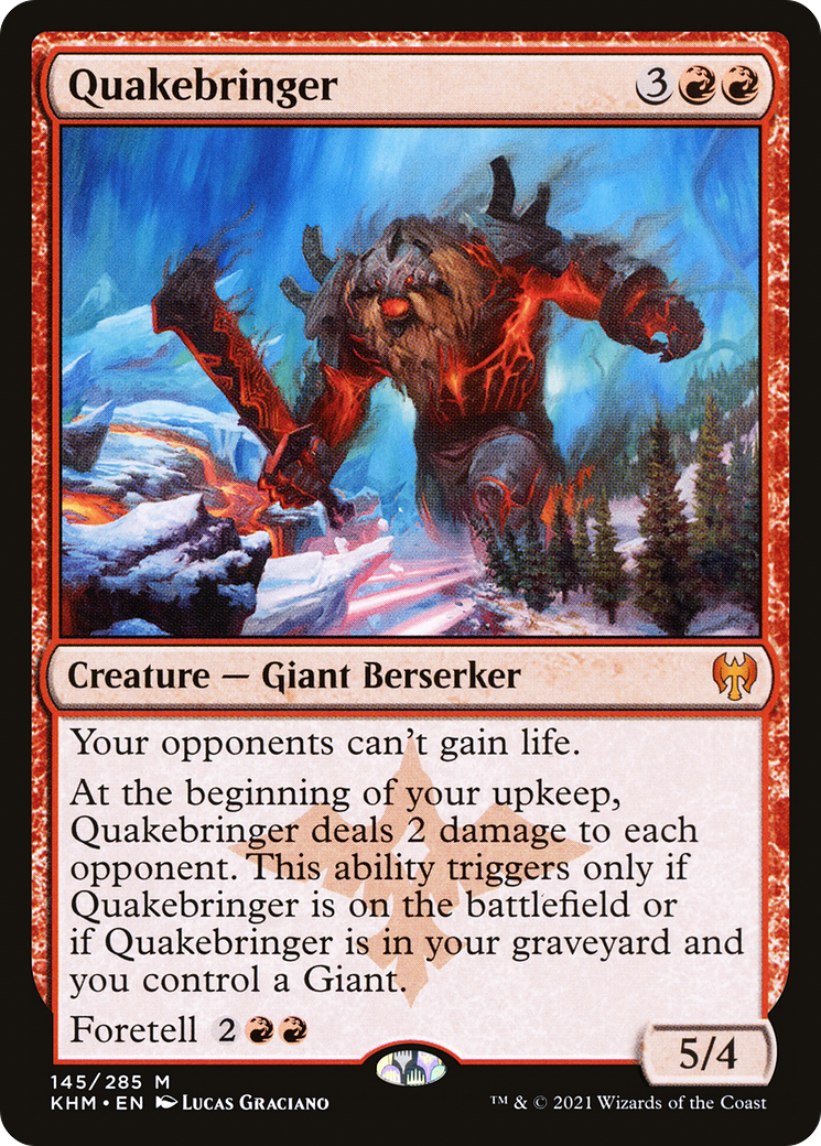 Quakebringer (KHM-145)  Foil - Kaldheim