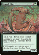 Brood Sliver (Extended Art) (SLD-647)  Foil - Secret Lair Drop: (Extended Art)