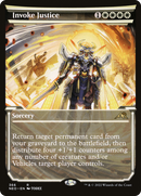 Invoke Justice (Showcase) (NEO-366)  - Kamigawa: Neon Dynasty: (Showcase)