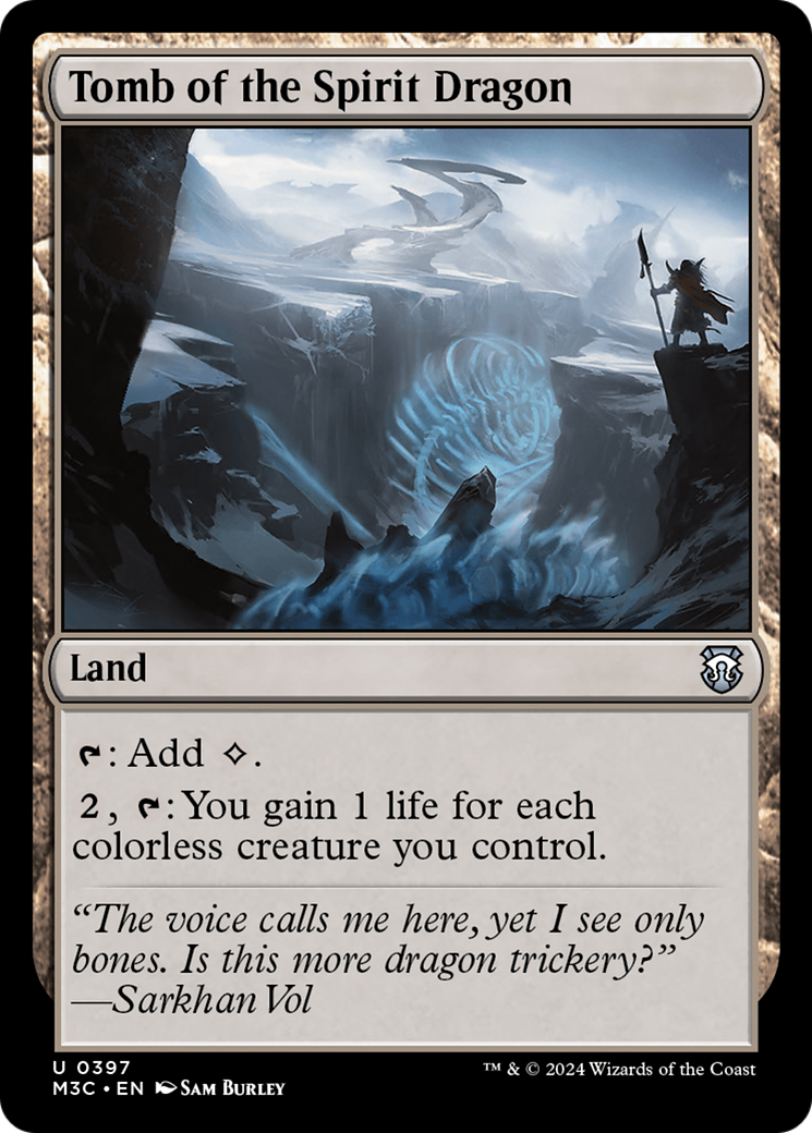 Tomb of the Spirit Dragon (M3C-397)  - Modern Horizons 3 Commander