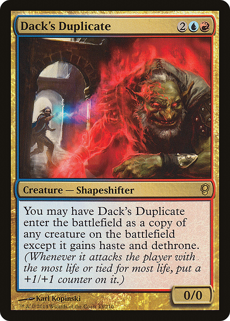 Dack's Duplicate (CNS-043)  - Conspiracy