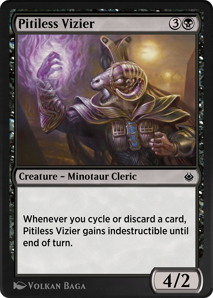 Pitiless Vizier (AKR-119)  - Amonkhet Remastered