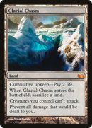 Glacial Chasm (V12-007)  Foil - From the Vault: Realms