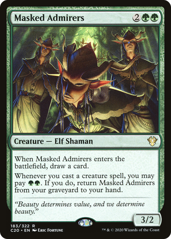 Masked Admirers (C20-183)  - Commander 2020