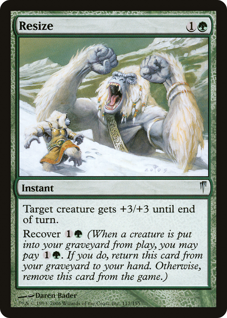 Resize (CSP-117)  Foil - Coldsnap