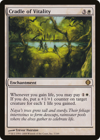 Cradle of Vitality (ALA-007)  Foil - Shards of Alara