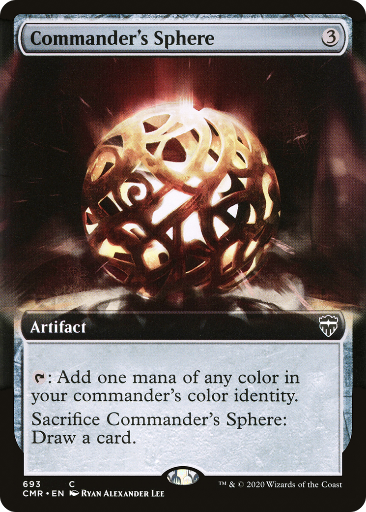 Commander's Sphere (Extended Art) (CMR-693)  - Commander Legends: (Extended Art)