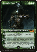 Garruk, Unleashed (Showcase) (M21-305)  Foil - Core Set 2021: (Showcase)