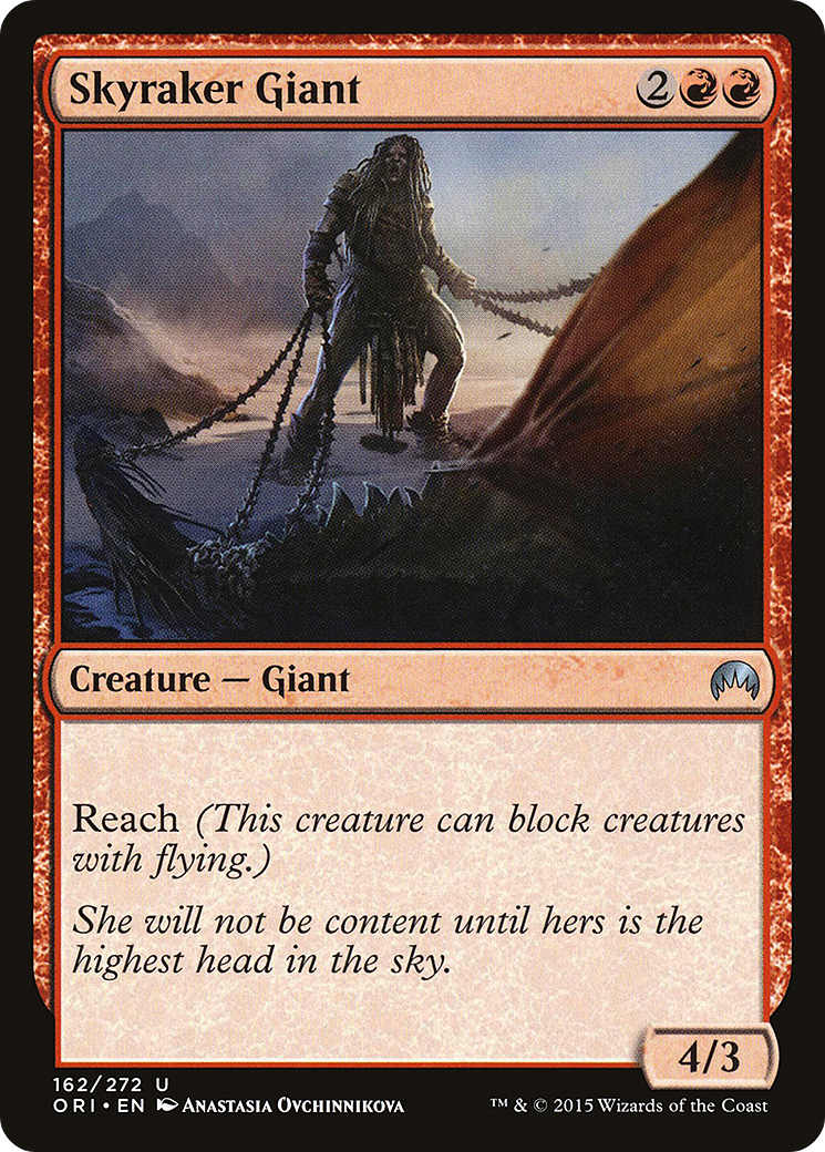 Skyraker Giant (ORI-162)  Foil - Magic Origins