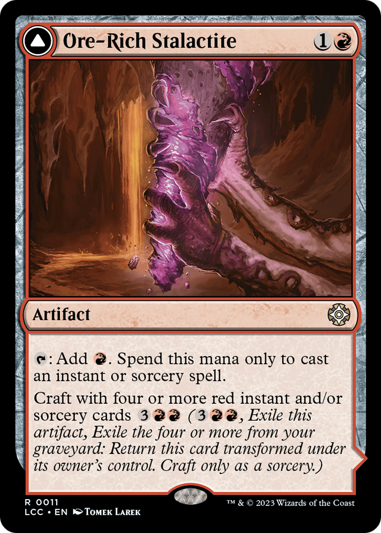 Ore-Rich Stalactite (LCC-011)  Foil - The Lost Caverns of Ixalan Commander