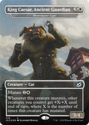 King Caesar, Ancient Guardian - Huntmaster Liger (IKO-370)  Foil - Ikoria: Lair of Behemoths / King Caesar, Ancient Guardian (Borderless)