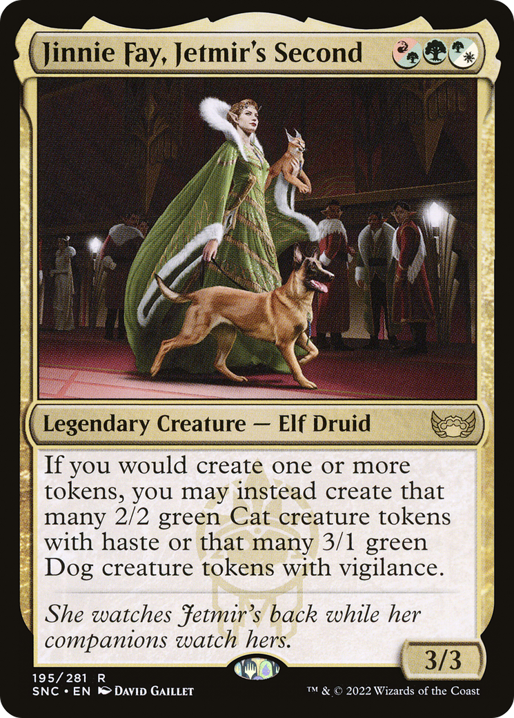 Jinnie Fay, Jetmir's Second (SNC-195) - Streets of New Capenna Foil