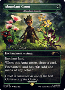 Abundant Groot - Abundant Growth (Rainbow Foil) (SLD-870)  Foil - Secret Lair Drop / Abundant Groot (Borderless)