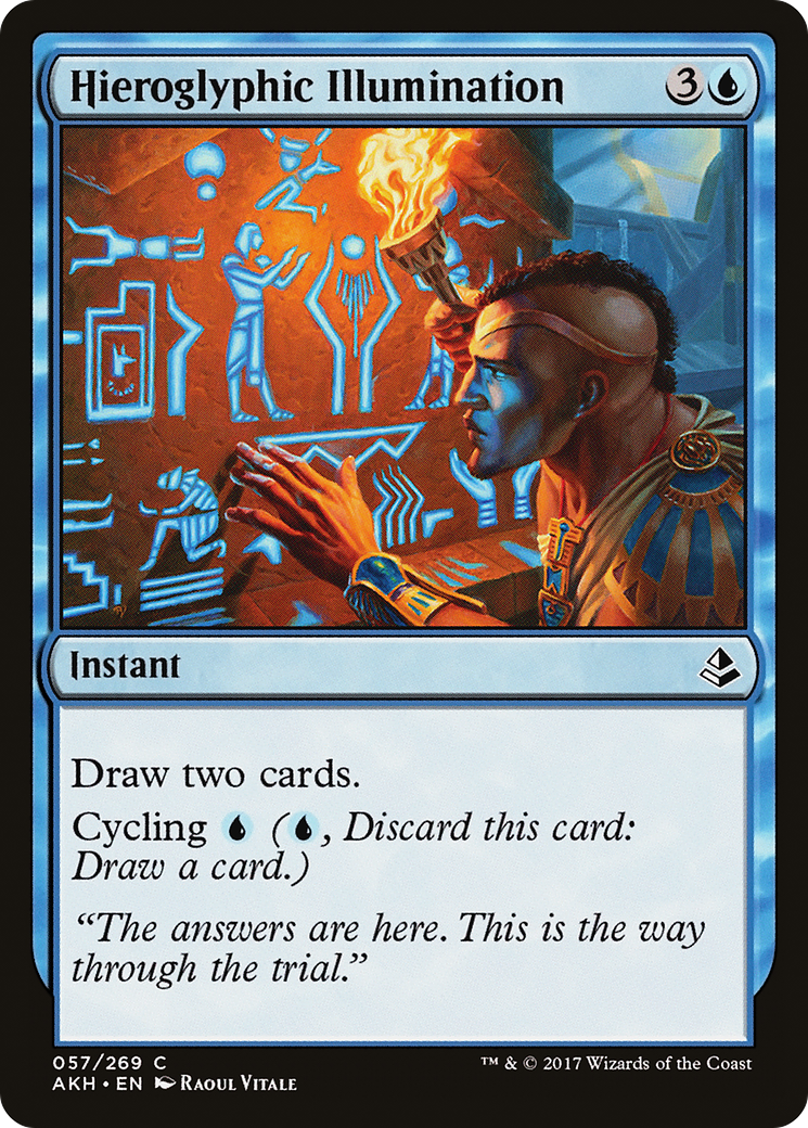 Hieroglyphic Illumination (AKH-057)  - Amonkhet