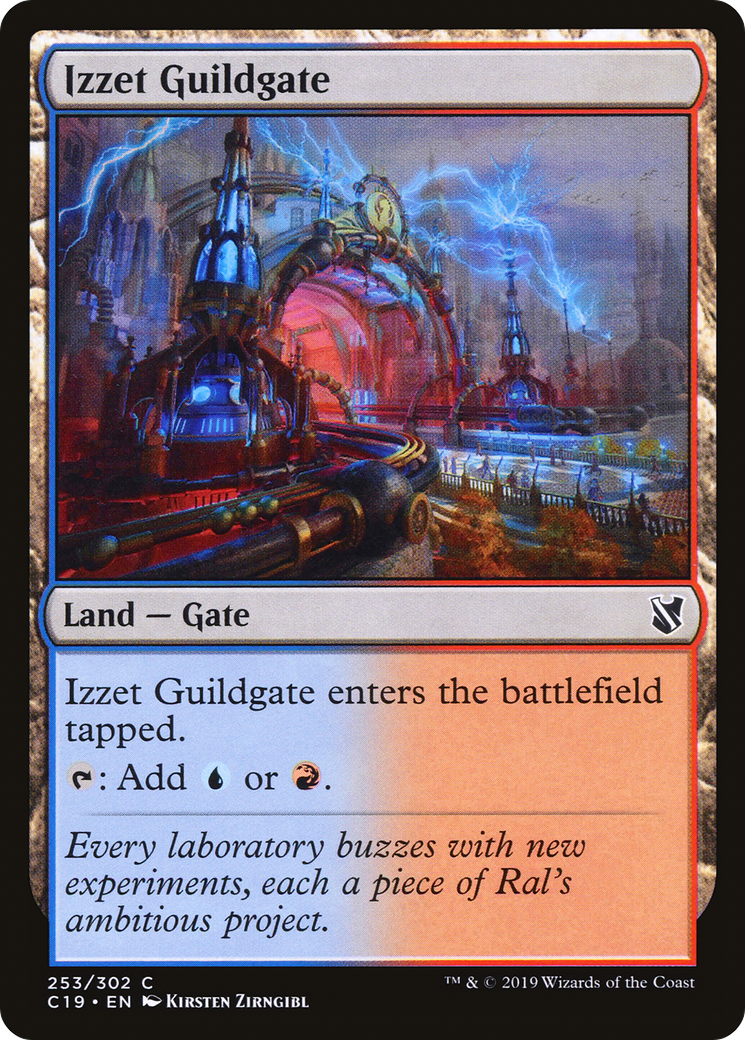 Izzet Guildgate (C19-253)  - Commander 2019
