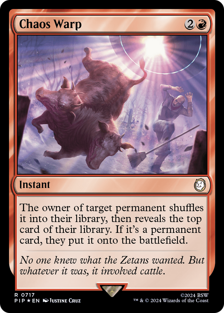 Chaos Warp (Surge Foil) (PIP-717)  Foil - Fallout