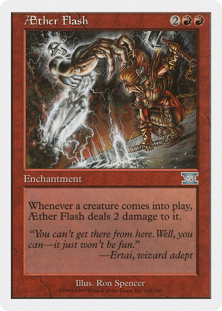 Aether Flash (6ED-163)  - Classic Sixth Edition