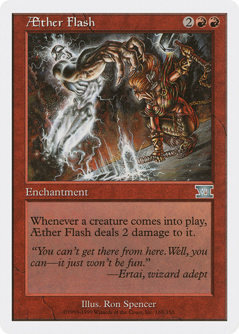 Aether Flash (6ED-163)  - Classic Sixth Edition