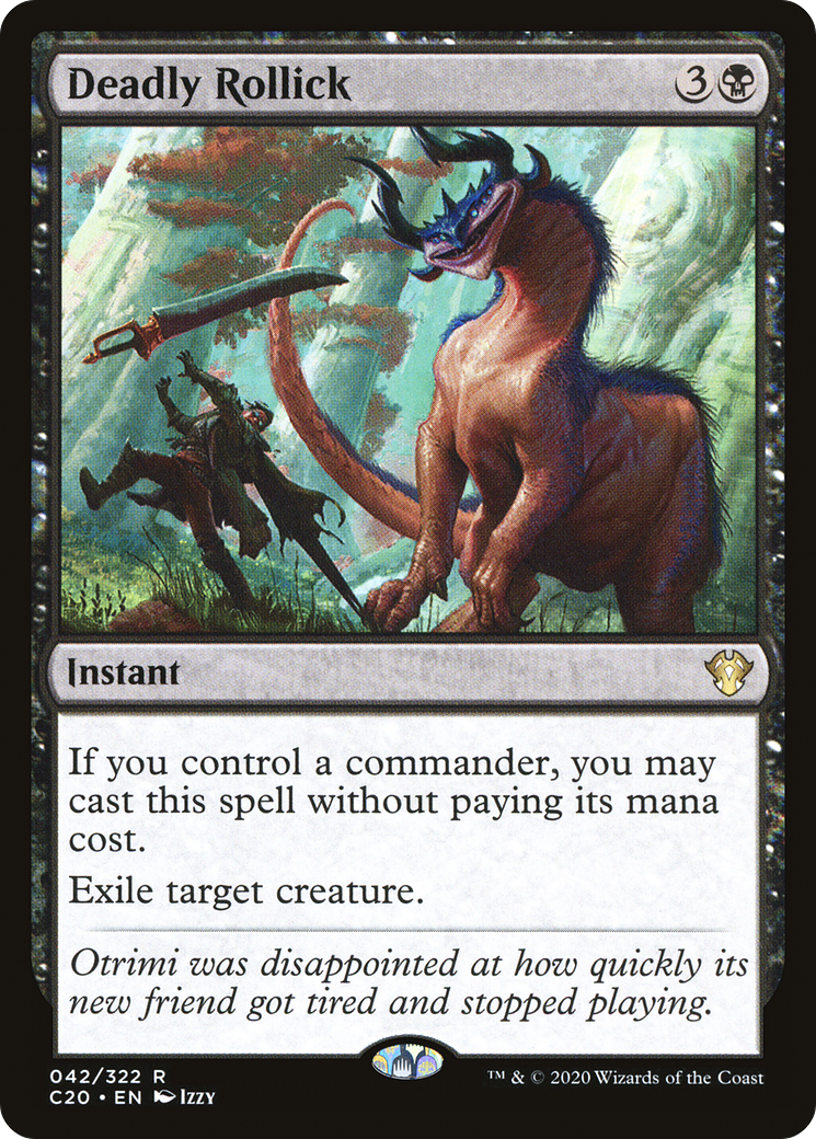 Deadly Rollick (C20-042)  - Commander 2020