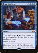 Even the Score (SNC-042) - Streets of New Capenna Foil