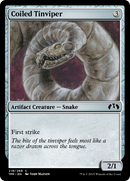 Coiled Tinviper (TPR-219)  Foil - Tempest Remastered