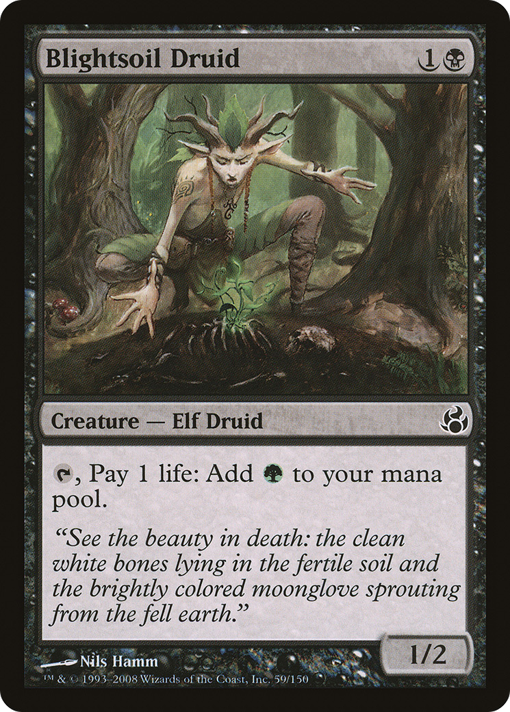 Blightsoil Druid (MOR-059)  - Morningtide