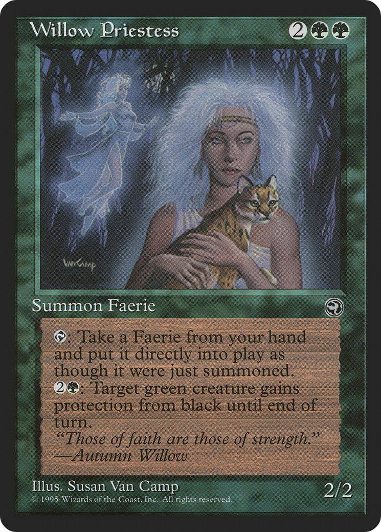 Willow Priestess (HML-)  - Homelands