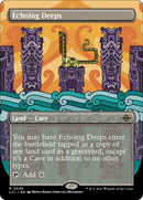 Echoing Deeps (Borderless) (LCI-346)  Foil - The Lost Caverns of Ixalan