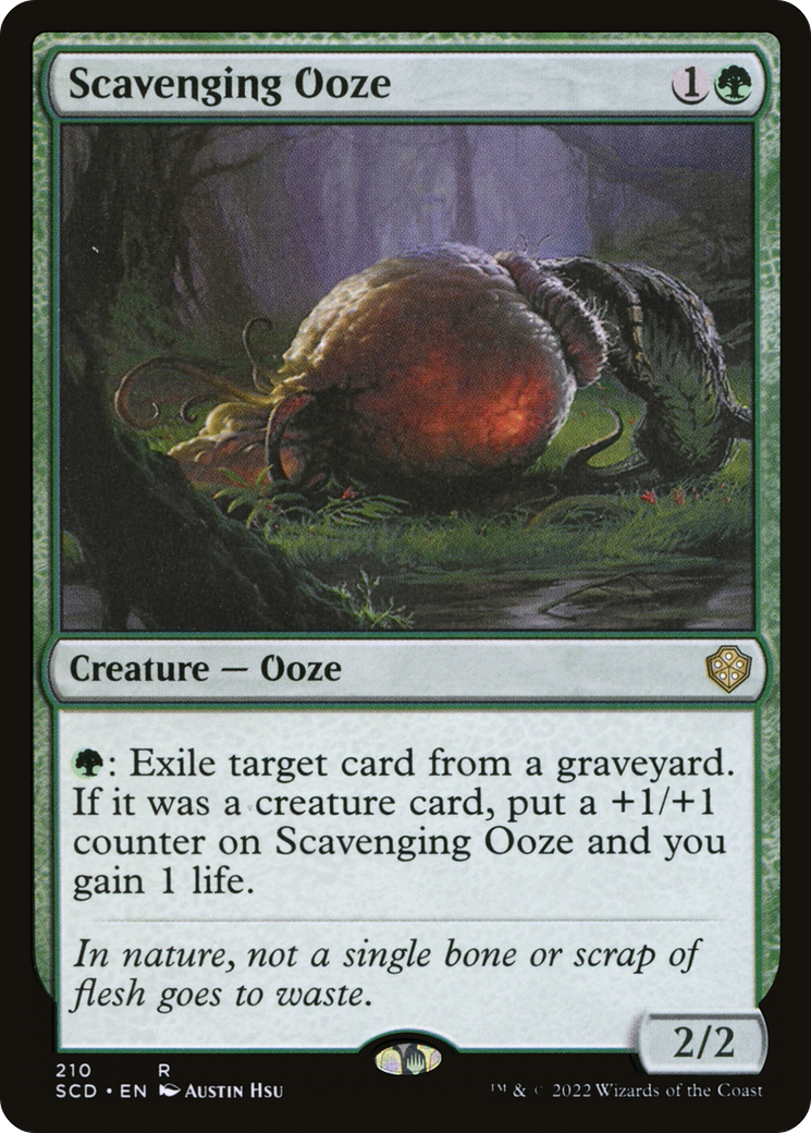 Scavenging Ooze (SCD-210)  - Starter Commander Decks