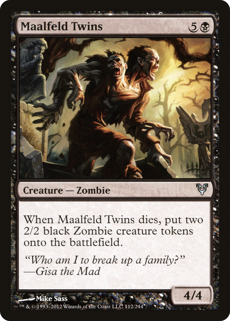 Maalfeld Twins (AVR-112)  - Avacyn Restored