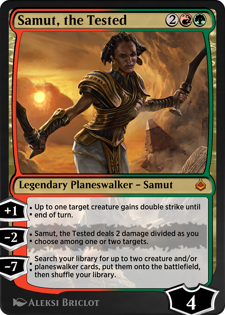 Samut, the Tested (AKR-257)  - Amonkhet Remastered