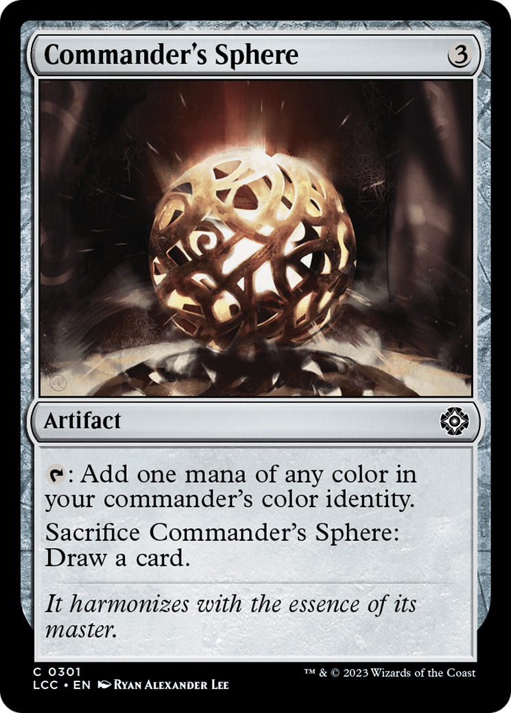 Commander's Sphere (LCC-301)  - The Lost Caverns of Ixalan Commander