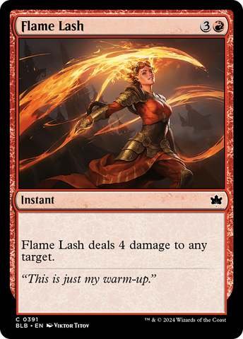 Flame Lash (BLB-391)  - Bloomburrow