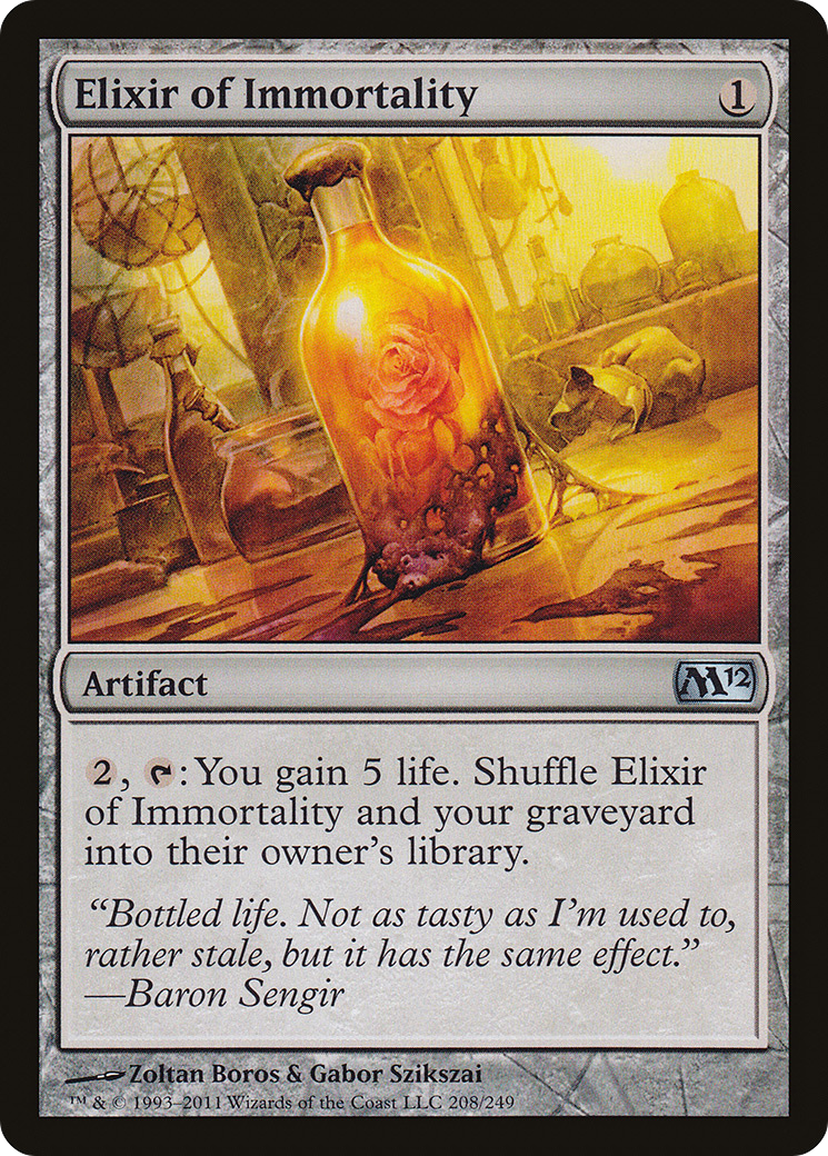 Elixir of Immortality (M12-208)  - Magic 2012