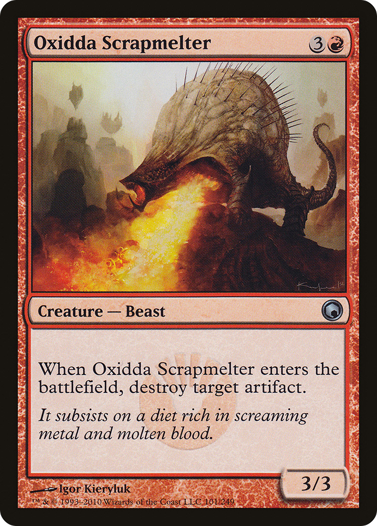 Oxidda Scrapmelter (SOM-101)  - Scars of Mirrodin