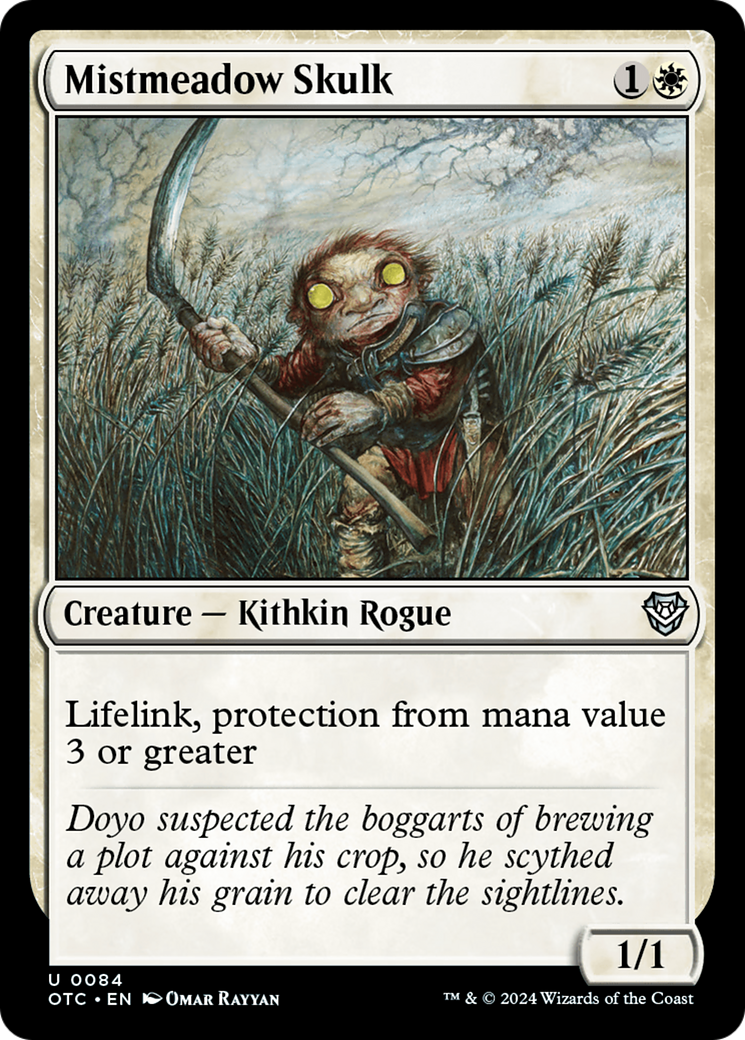 Mistmeadow Skulk (OTC-084)  - Outlaws of Thunder Junction Commander