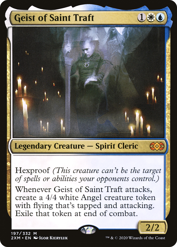 Geist of Saint Traft (2XM-197)  Foil - Double Masters
