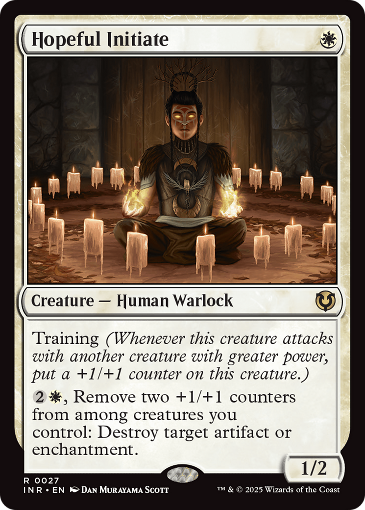 Hopeful Initiate (INR-027)  - Innistrad Remastered