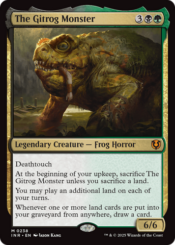 The Gitrog Monster (INR-238)  Foil - Innistrad Remastered