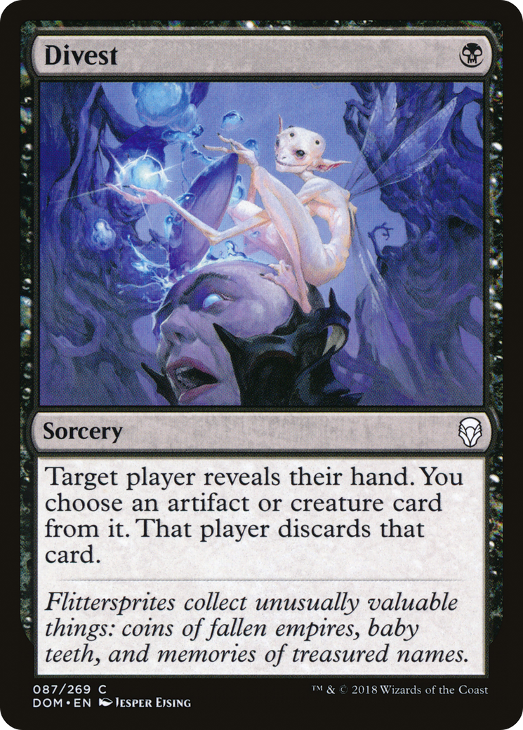 Divest (DOM-087)  Foil - Dominaria