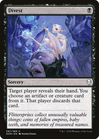 Divest (DOM-087)  Foil - Dominaria