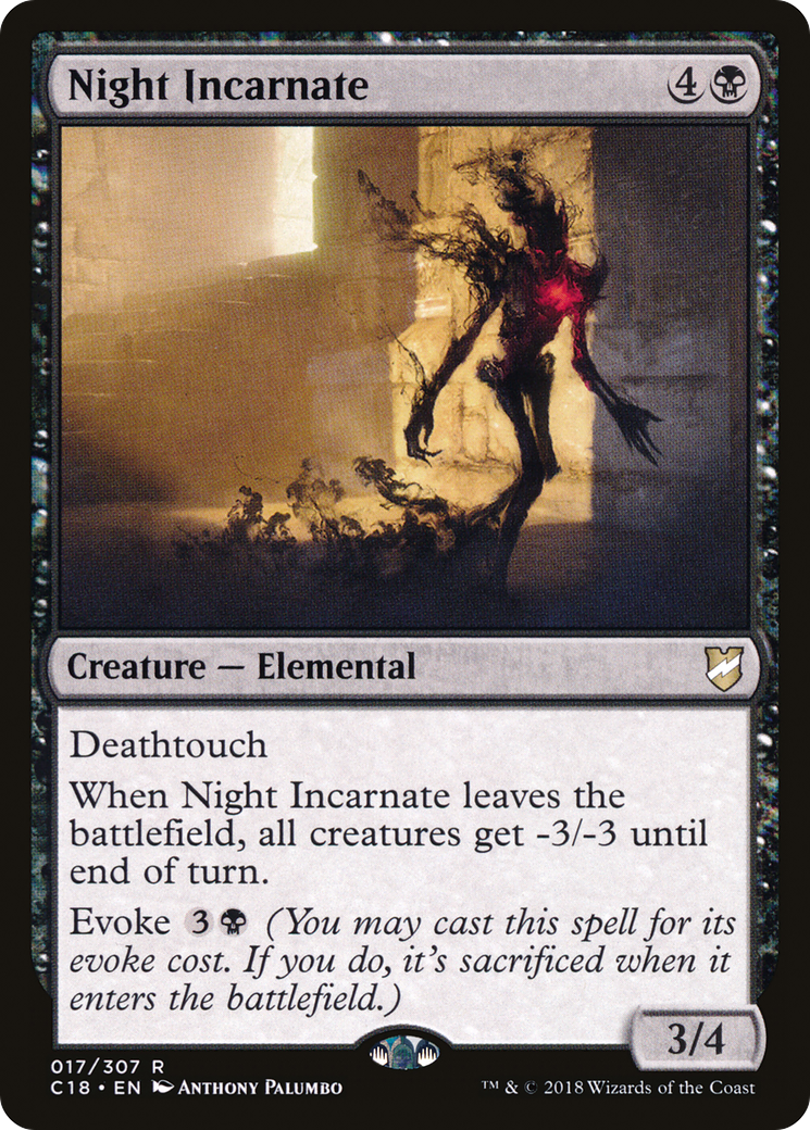 Night Incarnate (C18-017)  - Commander 2018