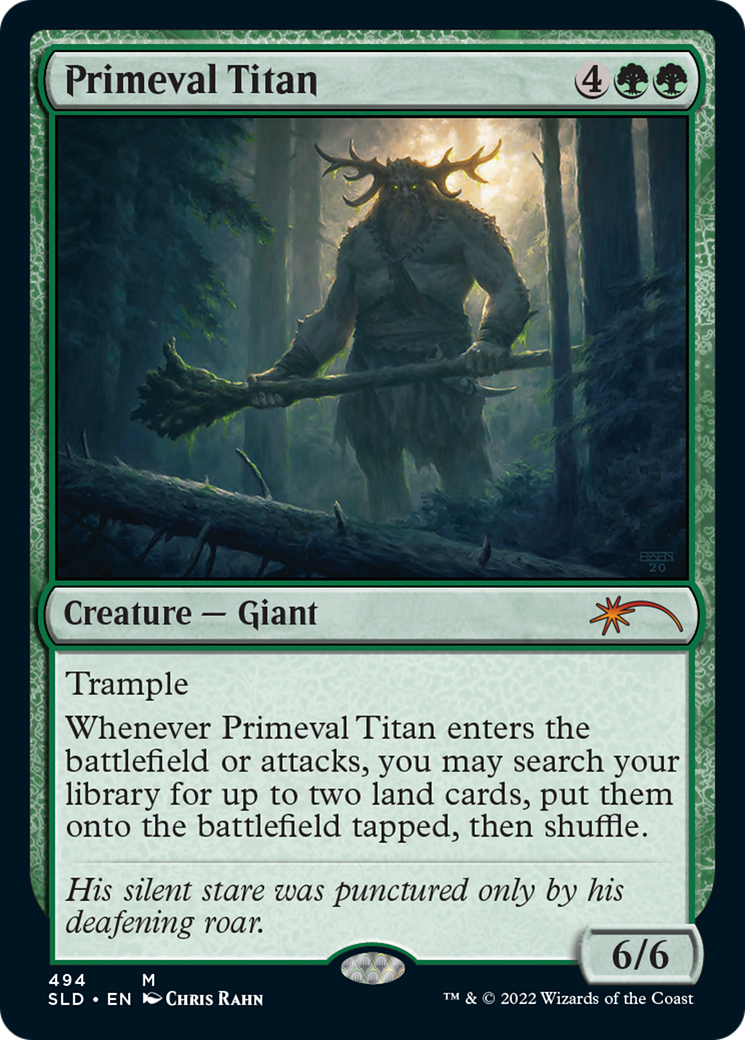 Primeval Titan (494) (SLD-494)  Foil - Secret Lair Drop