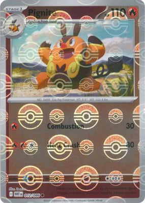 Pignite (012/086) (Poke Ball Pattern) [Scarlet & Violet: White Flare]