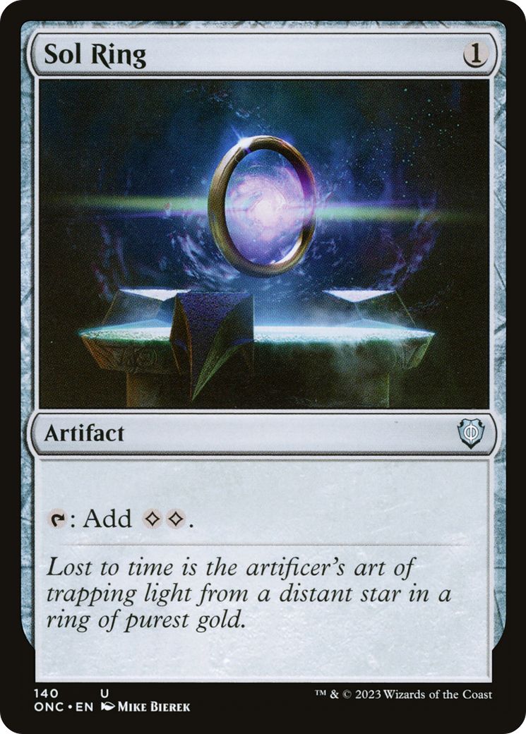 Sol Ring (ONC-140)  - Phyrexia: All Will Be One Commander